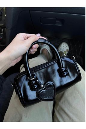 کیف دوشی مشکی زنانه چرم مصنوعی HONEY BAG - کد 938781678