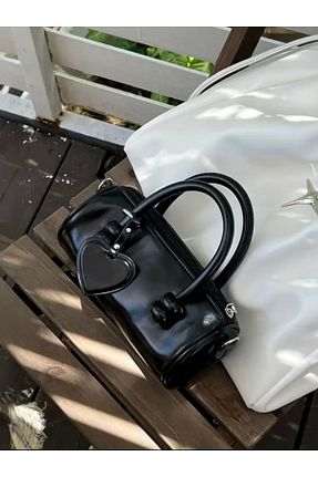 کیف دوشی مشکی زنانه چرم مصنوعی HONEY BAG - کد 938781678