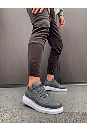 کفش کژوال طوسی مردانه پاشنه کوتاه (1 - 4 سانتی متر) Byshoes - کد 938765685