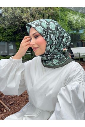 روسری رنگی پنبه پلی استر Mira İpek - کد 938777679