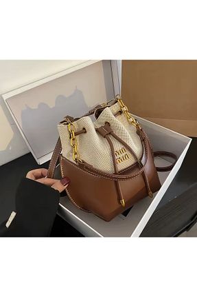 کیف دستی قهوه ای زنانه سایز متوسط Elanore - کد 938781087