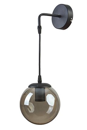 چراغ دیواری مشکی شیشه Modavize - کد 236494852