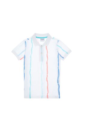 پولوشرت سفید بچه گانه پنبه ای U.S. Polo Assn. - کد 938805724