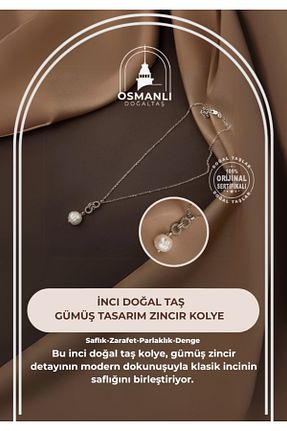 گردنبند جواهر زنانه سنگ OSMANLI DOĞAL TAŞ - کد 685254589