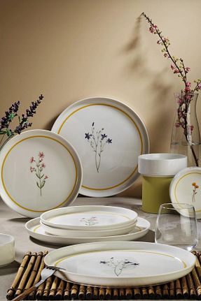 سرویس غذاخوری بژ 6 نفره Güral Porselen - کد 939018934