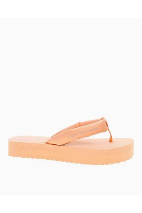 دمپائی نارنجی زنانه پارچه ای Calvin Klein - کد 828876759