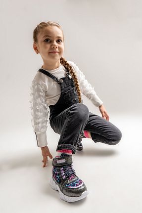 بوت / نیم بوت طلائی بچه گانه چرم مصنوعی mnpc - کد 857644633