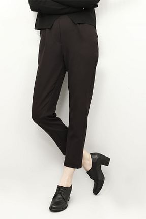 کفش پاشنه بلند کلاسیک مشکی زنانه چرم خالص GÖNDERİ(R) - کد 32898013