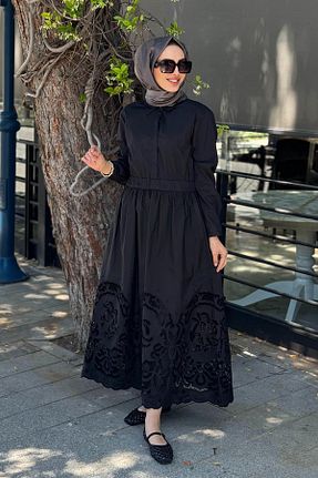 لباس حجاب مشکی زنانه رگولار Scl - کد 938863819