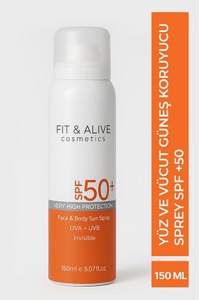 کرم ضد آفتاب صورت SPF 50 + Fit & Alive - کد 939074865