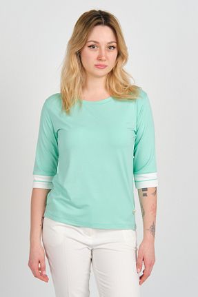 بلوز آبی زنانه ساده Sistas - کد 938859319