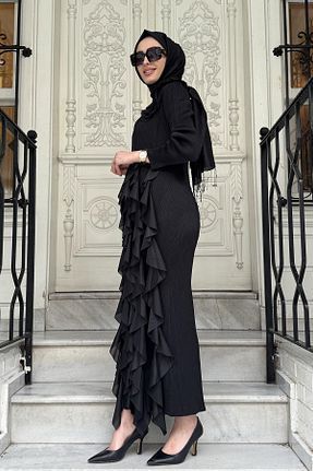 لباس حجاب مشکی زنانه رگولار EkshiButik - کد 938863924