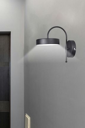 چراغ دیواری مشکی فلزی Modavize - کد 885747554