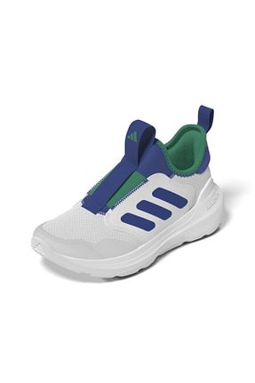 کفش اسنیکر فیروزه ای بچه گانه بدون بند adidas - کد 887259986
