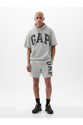 شلوارک و برمودا طوسی مردانه رگولار GAP - کد 834062343