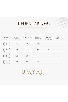 بلوز مشکی زنانه دو سینه UMYAL - کد 934659233