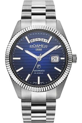 ساعت مچی طوسی مردانه 42 میلی متر Roamer - کد 938904416