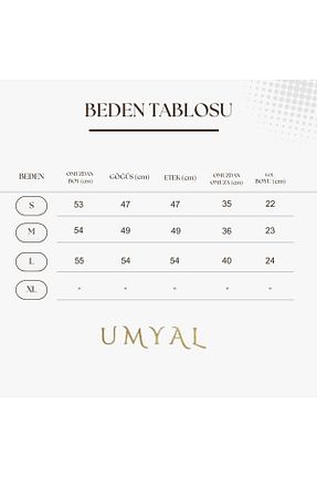 تیشرت مشکی زنانه رگولار UMYAL - کد 934683631