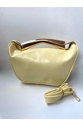 کیف دوشی زرد زنانه چرم مصنوعی RBH - کد 938904477