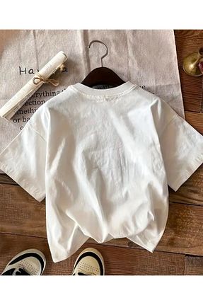 تیشرت سفید زنانه اورسایز TRENDPUNKY - کد 928837999