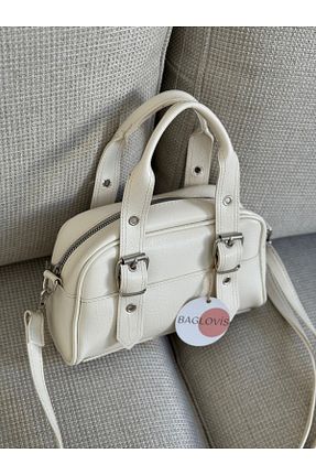کیف دوشی زنانه چرم مصنوعی BAGLOVİS - کد 938917457
