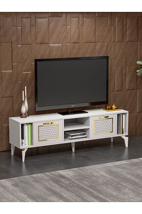میز و پایه تلویزیون زرد Suntalam GOLDFALEZ - کد 938454123