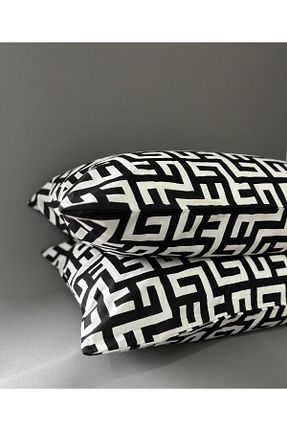 روکش بالش مشکی پنبه ای Belsina Home - کد 917302976