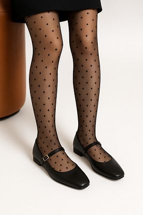 بابت مشکی زنانه چرم مصنوعی BirEylül Shoes - کد 816605877