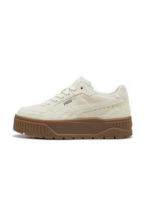 کفش اسنیکر بژ زنانه بند دار Puma - کد 847801823