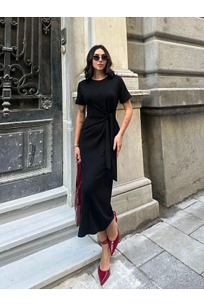 لباس مشکی زنانه بافتنی Genel Markalar - کد 896305874