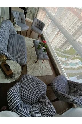 ست باغچه طوسی چوب Ecem Life - کد 315489261