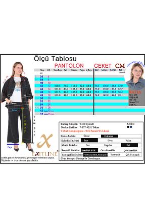 ست بالاتنه و پائین تنه مشکی زنانه بافتنی EXİTLİNE - کد 938958119