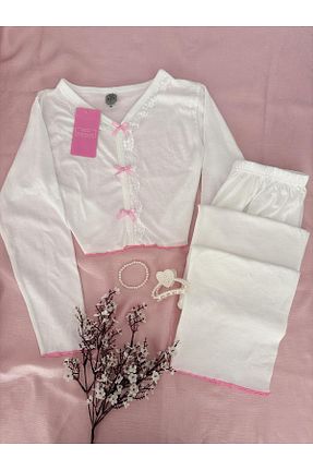 ست لباس راحتی صورتی زنانه طرح دار MH Moony Homewears - کد 924737542