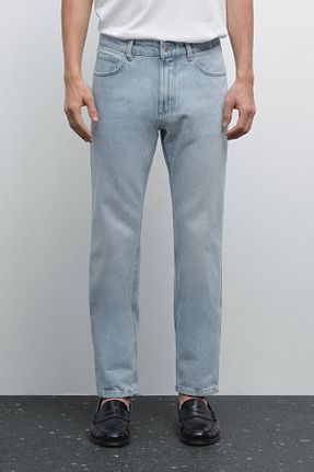 شلوار جین آبی مردانه پاچه تنگ Massimo Dutti - کد 933199883