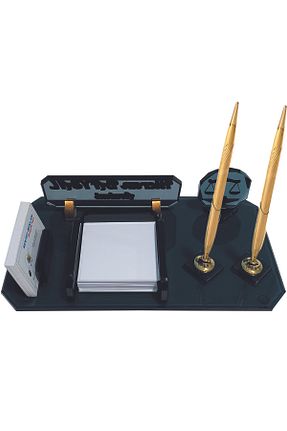 نظم دهنده رو میزی طلائی Sentez Masa Üstü İsimlik - کد 309349187