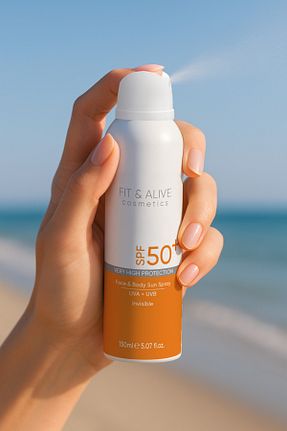 کرم ضد آفتاب صورت SPF 50 + Fit & Alive - کد 939074865