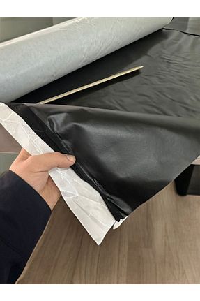 چرم مشکی PLUSH STUDIO - کد 869641832