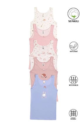 رکابی سفید بچه گانه پنبه ای ÖZKAN underwear - کد 756062995
