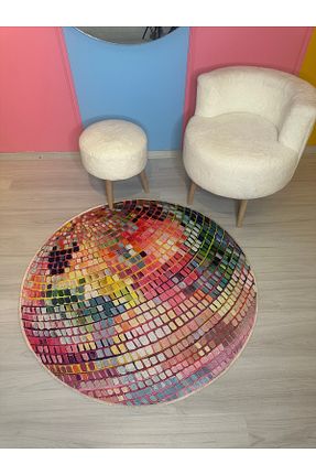 فرش رنگی قابل شستشو Rugs Modern Halı - کد 897709268
