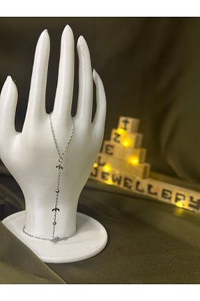 دستبند استیل (فولاد) طوسی استیل (فولاد) izel aksesuar - کد 939023384