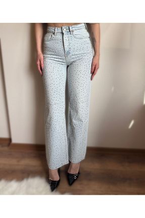 شلوار آبی زنانه پنبه ای G&G WARDROBE - کد 936383349
