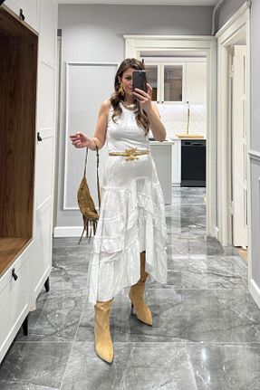دامن رنگی زنانه پنبه ای Banu Angay - کد 939051793