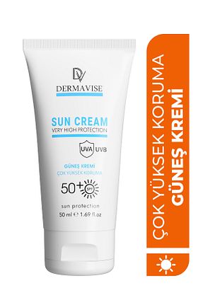 کرم ضد آفتاب بدن SPF 50 + Dermavise - کد 938777179