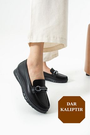 کفش کلاسیک مشکی زنانه چرم مصنوعی KAOF SHOES - کد 922982693