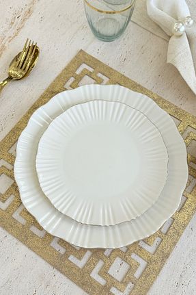 سرویس غذاخوری زرد 6 نفره porselenden - کد 939083627