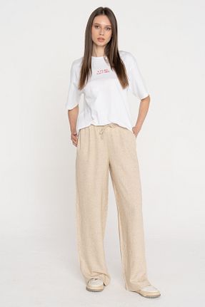 تیشرت سفید زنانه اورسایز Jack & Jones - کد 929667984