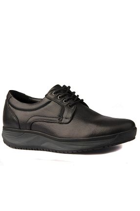 کفش کژوال مشکی مردانه چرم خالص Sail Lakers - کد 4722207