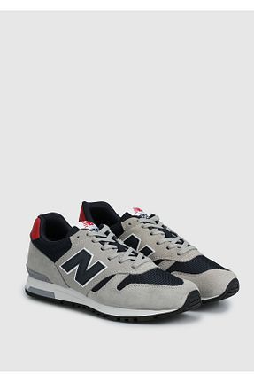 کفش پیاده روی سرمه ای زنانه میکروفیبر New Balance - کد 804002993