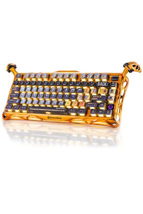 کیبورد گیمر زرد Gravastar - کد 904689017