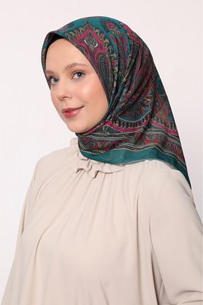 روسری سبز پنبه ای Levidor - کد 939113899